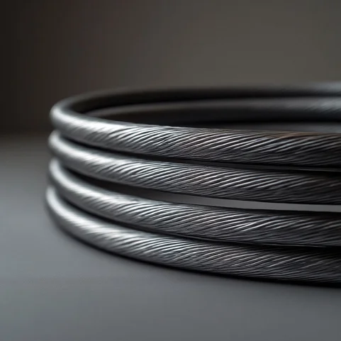 Канат авиационный нержавеющий 2.4 мм 6х7(1+6)+1х7(1+6) ГОСТ 2172-80