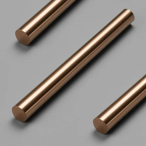 Круг бронзовый тянутый (холоднокатаный) 9.5х1500 мм БрБ2 ГОСТ 15835-2013