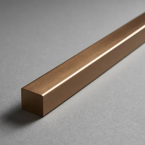 Квадрат бронзовый 6.5х6.5 мм БрБ2 ГОСТ 15835-2013