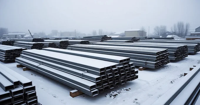 Хранение металлопроката зимой