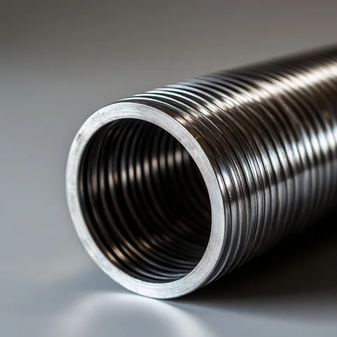 Труба стальная оребренная 45х3/1х12/12 мм ст3