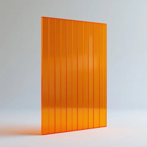 Сотовый поликарбонат 8х2100х12000 мм бронзовый 30%