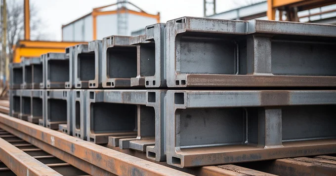 Двутавры из металла