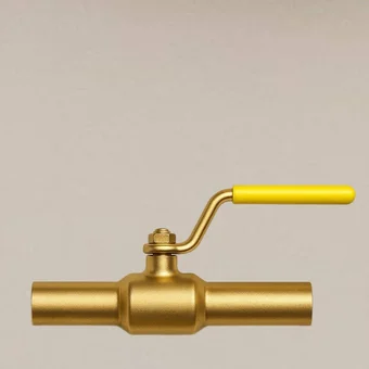 Кран латунный