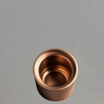 Заглушка медная дюймовая